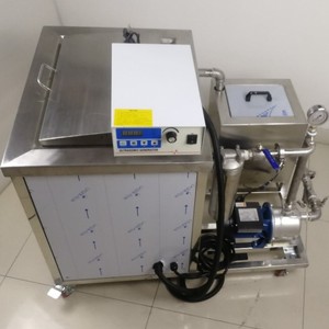 Nettoyeur à ultrasons électrique industriel haute capacité 1200W 88L DPF avec réservoir filtrant <span class=keywords><strong>pour</strong></span> <span class=keywords><strong>le</strong></span> nettoyage de circuits imprimés, de disques vinyles et de pièces automobiles - Product Image 2