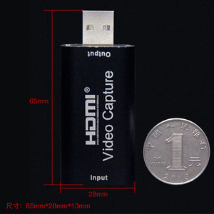 <b>HDMI</b> Video Capture Card 65x28x13mm 1080P <b>USB</b> Interface For PS4 OBS Streaming Recording - Product Image 1