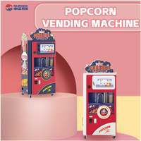 Machine à popcorn automatique SUNZEE P30, distributeur automatique, popcorn fraîchement préparé, équipement commercial professionnel avec CE