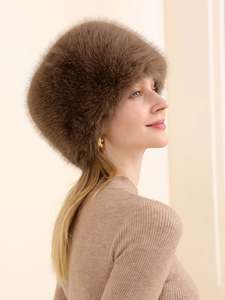 Chapeau Bob Femme Hiver Luxe Haute Qualité Nouvelle Collection Décontracté Extérieur Voyage Vente en Gros - Product Image 6