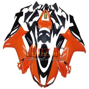 Cuerpo de inyección para <span class=keywords><strong>KAWASAKI</strong></span> <span class=keywords><strong>NINJA</strong></span> ZX636 ZX6R 07 08 149 636 <span class=keywords><strong>600CC</strong></span> 41No. 2007 naranja BLK ZX 6R <span class=keywords><strong>2008</strong></span> 6 R ZX600 01 Carenado - Product Image 1