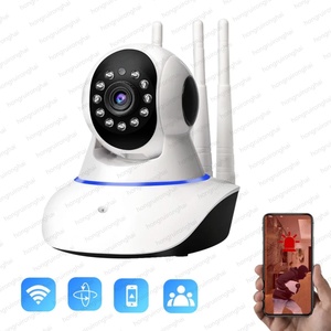 กล้องวงจรปิดไร้สาย V380 HD 1080P Wifi IP ความละเอียด 2MP พร้อมระบบเสียงสองทาง กล้องดูเด็ก ระบบมองเห็นกลางคืนด้วยอินฟราเรด ตรวจจับความเคลื่อนไหว เซ็นเซอร์ CMOS รองรับ P2P - Product Image 1