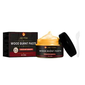 Jue-Fish Wood burning paste Camping outdoor wood fabric combustion-supporting gel DIY Pyrography wood burning paste