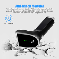 Escáner de Mano YHDAA Android, Lector de Códigos de Barras QR Inalámbrico, Interfaz USB, Práctico Lector 2D para Pasaportes, Uso en Supermercados, Control de Inventario
