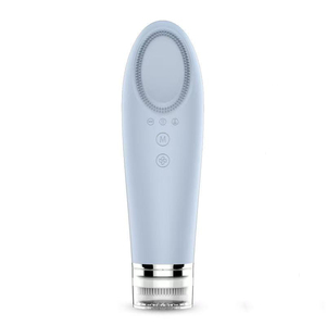 Cepillo de Limpieza <span class=keywords><strong>Facial</strong></span> Multifuncional, <span class=keywords><strong>Limpiador</strong></span> y Masajeador <span class=keywords><strong>Eléctrico</strong></span> con Compresa Caliente para Rostro y Ojos, Dispositivo de Belleza - Product Image 1