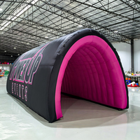 Tunnel Publicitaire Gonflable Personnalisable et Durable – Décoration Publicitaire, Entrée de Scène, Tunnel Sportif pour Événements et Salons Commerciaux en Extérieur