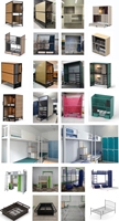 JZD dortoir chambre à coucher meubles lit superposé avec bureau et étagère et matelas Loft lits métalliques
