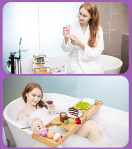 Bombe de bain moussante naturelle et biologique pour enfants, ensemble cadeau de bombes de bain personnalisées pour enfants, bombes de bain pour enfants avec surprise à l'intérieur - Product Image 4