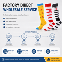 Chaussettes de compression pour infirmières, respirantes, absorbant la transpiration, à compression graduée, hauteur genou, pour l'été, améliorent la circulation, réduisent