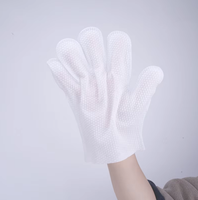 Nouvelles lingettes jetables DONO pour animaux de compagnie, 65 g/m², en forme de gants, douces, à base de plantes