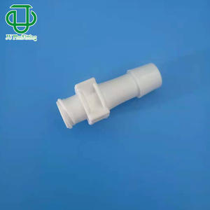 Conector Luer hembra de 10,6 mm con rosca de plástico para inserción en tubos de goma, color blanco - Product Image 4