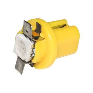 Ampoule LED T5 B8.5D pour tableau de bord de voiture, ampoule LED T5 5050 1SMD 12V, éclairage latéral du tableau de bord, ampoule pour instruments, blanc, bleu, rouge, jaune - Product Image 4