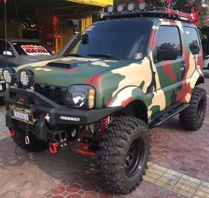 Grande promotion, vente flash, pare-chocs avant de qualité Guangzhou pour <span class=keywords><strong>Suzuki</strong></span> <span class=keywords><strong>Jimny</strong></span> JB43 JB23 - Product Image 6