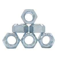 Écrous à serrage progressif hexagonaux en métal, Stover DIN 980V, zinc classe 10, M3 M4 M5 M6 M10