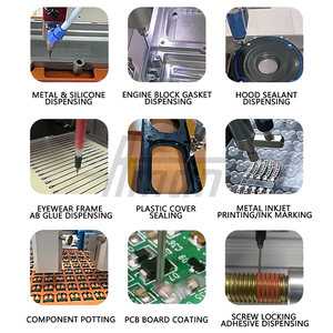 เครื่องจ่ายกาวร้อนละลายอัตโนมัติ3แกน AM-8036 PUR เครื่องจ่าย30CC วาล์วจ่ายเข็มฉีดยา - Product Image 6