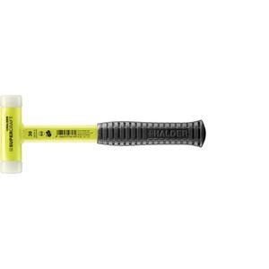 HALDER - 3377.150 SUPERCRAFT baguettes à face souple-avec manche en tube d'acier incassable jaune fluorescent et ergonomique anti-s - Product Image 1