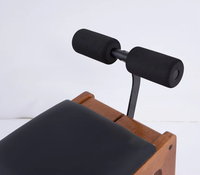 Équipement de Gym Domicile et Hôtel de Luxe Pilates Planche Abdominale en Bois Poids Libres Design Élégant pour Entraînement
