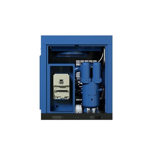 Compresseur à vis rotatif industriel haute efficacité 5,5KW-11KW 7bar-13bar sans huile à piston portable à économie d'énergie - Product Image 5