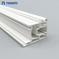 Fonirte VENTE FLASH Profils en plastique UPVC 3 rails Cadre personnalisé Série 112 mm Différentes couleurs Type de fenêtre à battants Durable Écologique