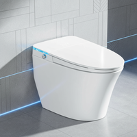 WC intelligent prêt à l'emploi, prix de liquidation, toilettes intelligentes haute performance pour la rénovation d'appartements