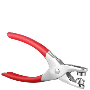 Kit de herramientas <span class=keywords><strong>NEWMAN</strong></span> con alicates para ojales de acero de 1/4 de pulgada para tela, cuero, cinturones, zapatos y <span class=keywords><strong>ropa</strong></span>, con múltiples troqueles - Product Image 1