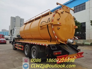 Camión de Succión y Drenaje de Limpieza con Doble Puente Trasero, Diésel Manual, 20cbm, Sinotruk - Product Image 5