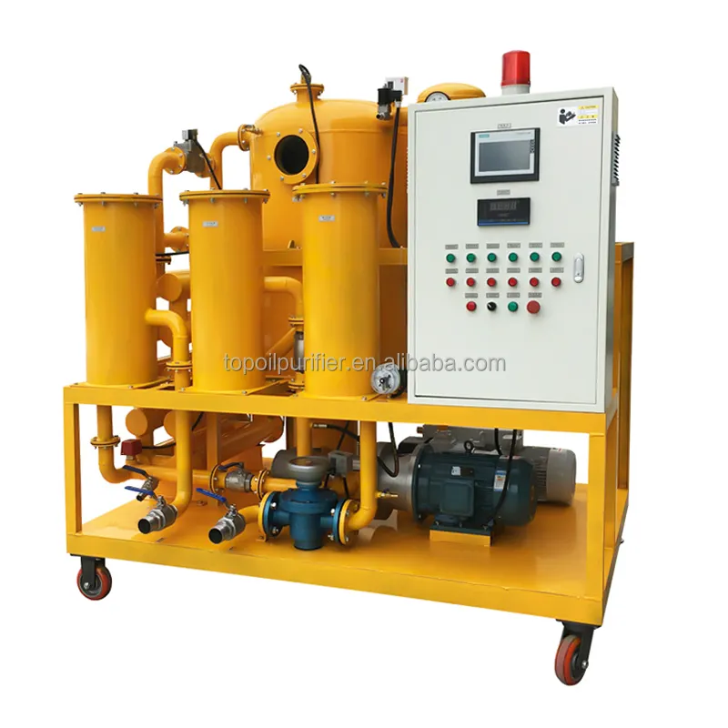 ZYD-A-200 Fully Automatic Vacuum transformer Oil Treatment Remove Water Gas and Impurity