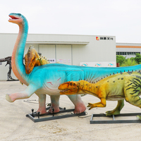 Anime combat dinosaure groupe Jurassic Robot Dino Attractions pour parc de dinosaures en plein air