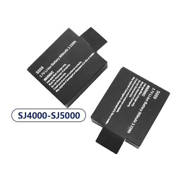 3.7V Digital Camera Battery Sjcam Sports Camera 4K Series Sj4000-5000 Polymer Lithium Battery