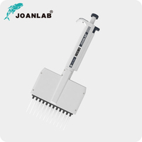 Pipette multicanal de laboratoire, micropipette