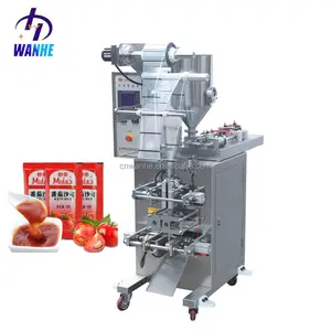 Wanhe máquina de enchimento de massa de açúcar, máquina de enchimento de pasta de tomate automática com óleo - Product Image 2