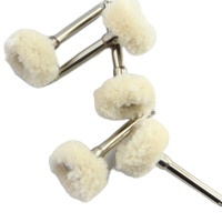 Cepillo de pulido dental Algodón RA Pulido Burs - Product Image 2