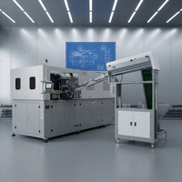 Machine de soufflage de bouteilles PET entièrement automatique à 4 cavités Shunge haute efficacité 4000-4500 BPH, modèle SG-A4 / Moteur de soufflage à économie d'énergie