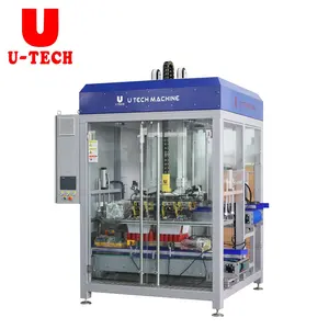 U Tech Automatic carton open feeding sealing machine carton case packing machine