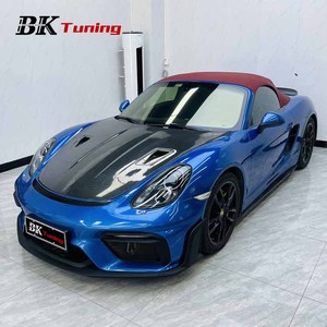 Bk Điều Chỉnh 981 Cayman Boxster Nâng Cấp 718 Gt4rs Phong Cách Phía Trước Bumper Lắp Ráp PP Nhựa Bodykit Cho Porsche 981 Gt4 RS Bộ Dụng Cụ Cơ Thể - Product Image 6