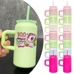 Tazas de Acero Inoxidable de 16 oz para Sublimación de Macarons, Envolturas UV DTF para Vinilo - Product Image 2