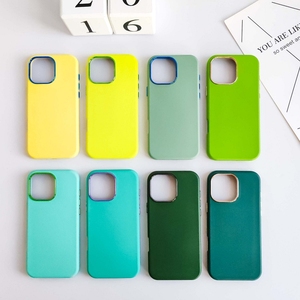 Las más nuevas fundas traseras de teléfono de cuero PU de carga inalámbrica nuevas fundas de cuero de PC para IPhone 15 Pro Max 14 13 12 11 Pro Max - Product Image 3