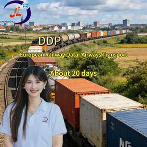 บริการขนส่งสินค้าแบบมืออาชีพจากเซินเจิ้น ประเทศจีน แบบ DDP ผ่านทางรถไฟ+รถบรรทุก พร้อมบริการขนส่งโดย DHL/UPS/FEDEX/TNT/<span class=keywords><strong>EMS</strong></span> รวมถึงบริการจัดเก็บและประกัน - Product Image 1