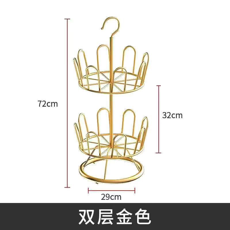 Second-tier deluxe gold design (holds 16 shoes)