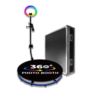 <strong>360</strong> <strong>Photo</strong> <strong>Booth</strong> With Flight Case Portable <strong>Photo</strong> <strong>Booth</strong> Automatic <strong>360</strong> Video <strong>Booth</strong> For Wedding And Events Decoration - Product Image 2