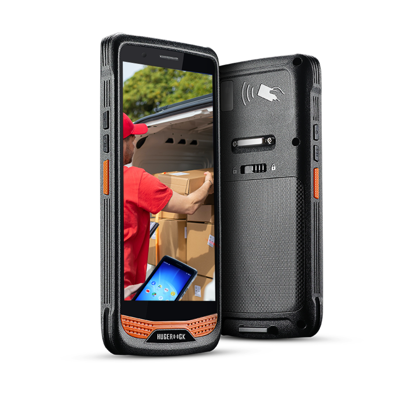 Портативный сканер штрих-кодов HUGEROCK R36 R3610, HD экран 450nit, 1D 2D QR, 2 Гб + 16 ГБ, Android 9,0