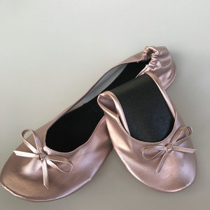 Ballerines roses tendance pour femmes, chaussures confortables pour la mariée et les invitées - Product Image 4