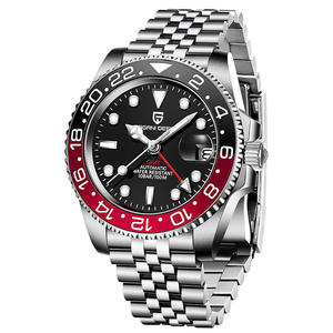 Reloj de Lujo para Hombre, Diseño 1662, Automático, Mecánico, GMT, Resistente al Agua, con Esfera Luminosa, Correa de Acero Inoxidable, 46 mm, Reloj de Buceo - Product Image 3