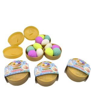 Jouets anti-stress en caoutchouc à presser, à récupération lente, en forme de Char Siu Xiaolongbao, pour la décompression et les farces, emballés en boîte - Product Image 5
