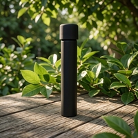 Tube en verre noir de qualité supérieure avec couvercle CR pour le bien-être