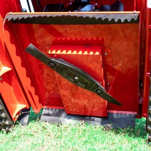 Tondeuse à gazon sur chenilles à essence avec télécommande et démarrage électrique pour les travaux de coupe d'herbe dans les fermes, vergers, jardins, bordures de routes et fossés - Product Image 5