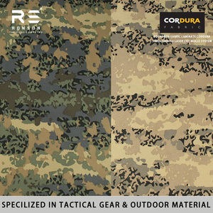 Gilet Tattico Austriaco Tarnanzug Neu Camouflage 500D in Nylon Cordura Laminato su Entrambi i Lati con Sistema Molle Taglio Laser - Product Image 3