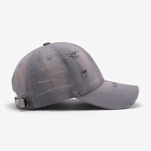 Gorra Deportiva Profesional Unisex de 6 Paneles, 100% Algodón, de Secado Rápido, Transpirable, con Malla y Bordado, para Maratón y Deportes al Aire Libre - Product Image 5
