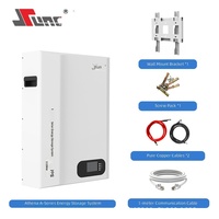 Système de stockage d'énergie solaire transfrontalier 51,2 V 100 Ah 5 kWh avec batterie LiFePO4, modèle SCAE-A-51.2-100, à haute capacité de stockage