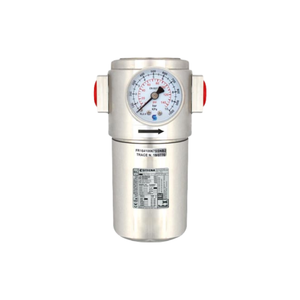 Régulateur de pression Sitecna Fr16410067ssnb2 en acier inoxydable avec filtre 5 microns, 0,4-10 bars, purge automatique, port jauge 1/4'', personnalisable OEM - Product Image 2
